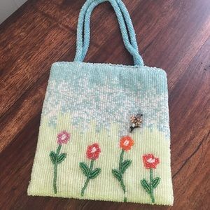 Beaded handbag